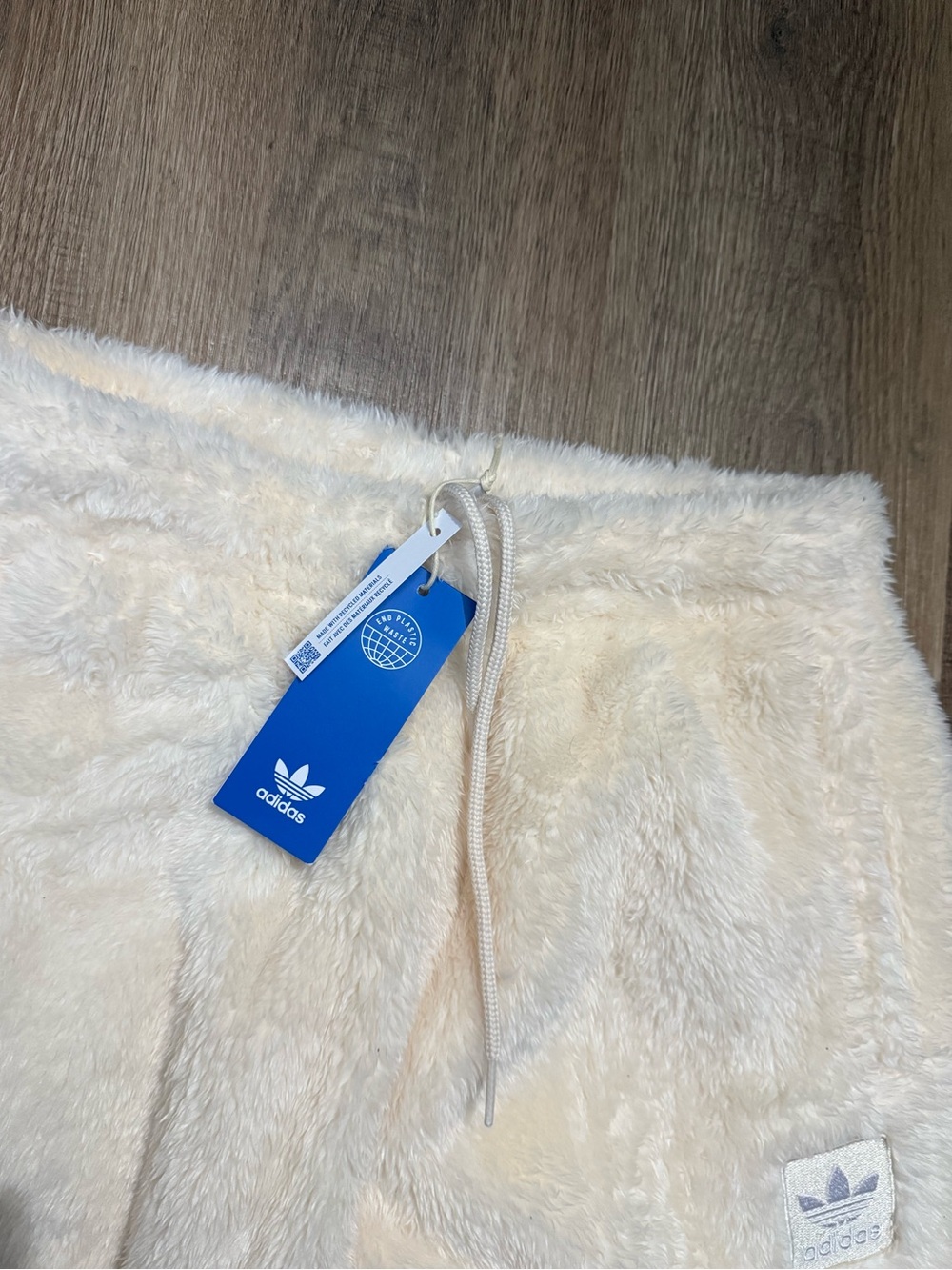 NWT Adidas Fuzzy Joggers - Picture 4 of 8